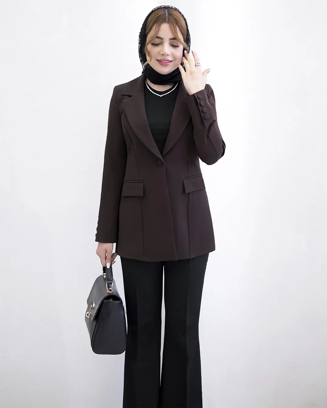 کت مازاراتی یقه انگلیسی