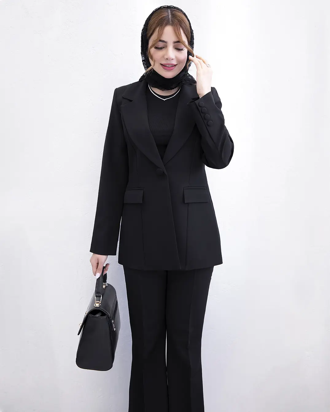 کت مازاراتی یقه انگلیسی
