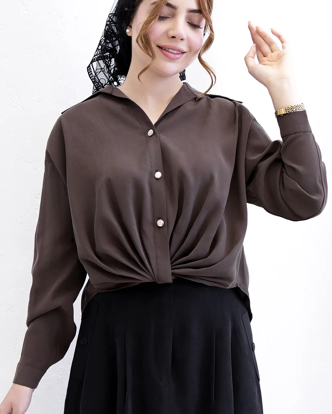 شومیز گره ای