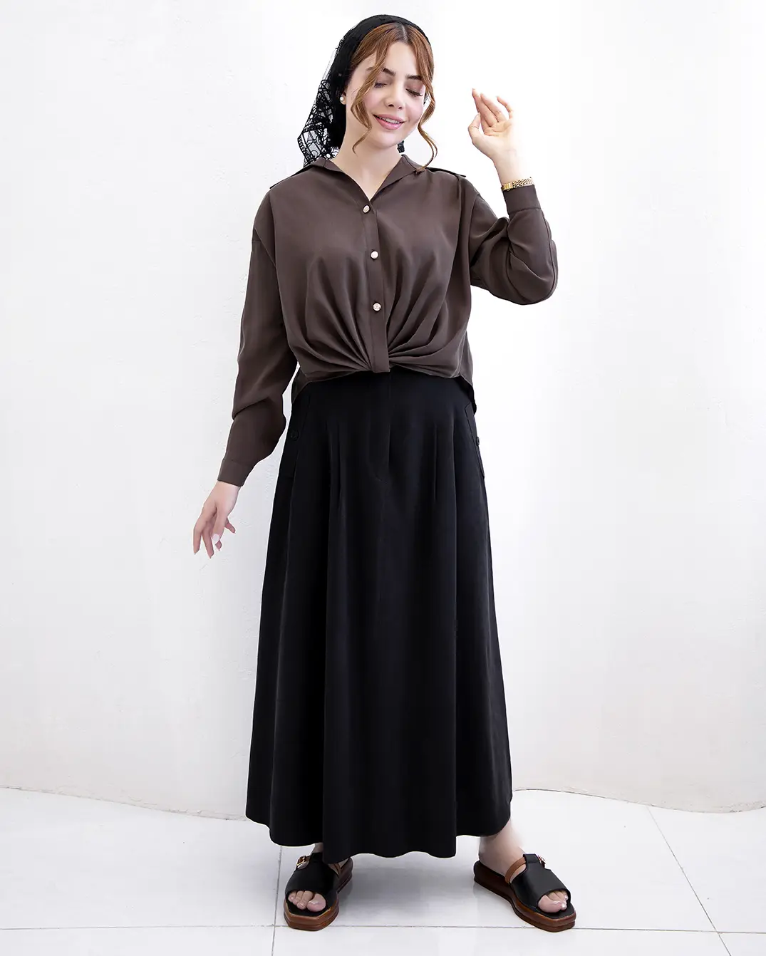 شومیز گره ای